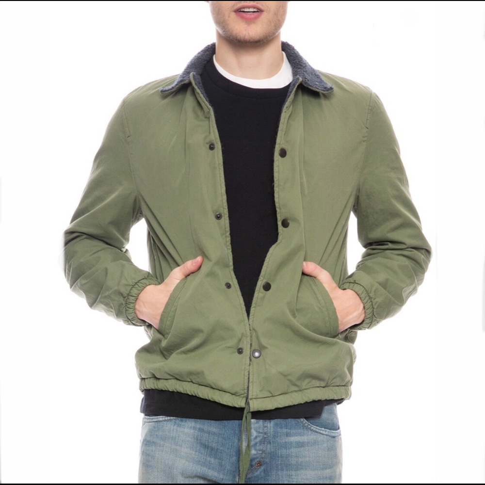 Save Khaki United | Berber Lined Jacket | NWT